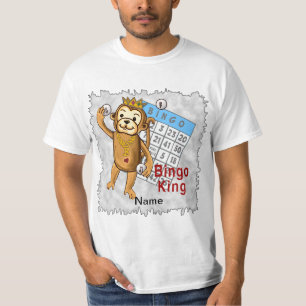 Monkey Bingo König T-Shirt
