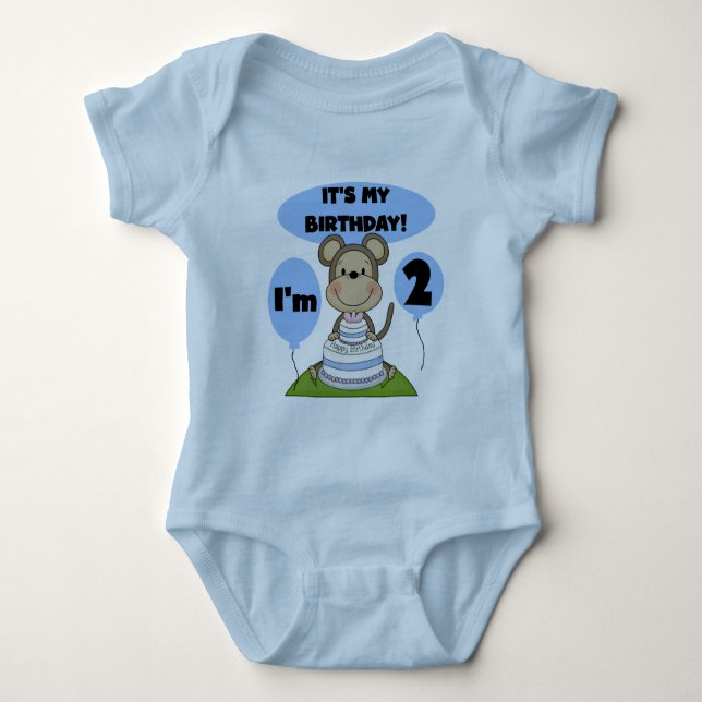 Monkey Birthday Boy 2. Shirts und Geschenke (Vorderseite)