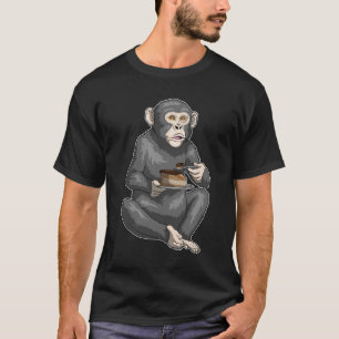 Monkey Birthday Cake T-Shirt