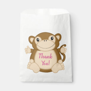 Monkey Birthday Party Geschenktütchen