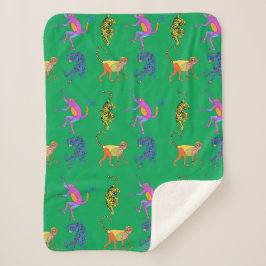 Monkey Blanket Sherpadecke