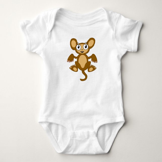 MONKEY BUSINESS BABY STRAMPLER (Vorderseite)