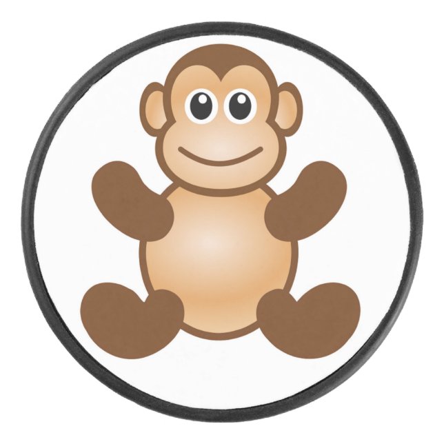 MONKEY BUSINESS EISHOCKEY PUCK (Vorderseite)