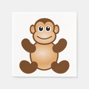 MONKEY BUSINESS SERVIETTE
