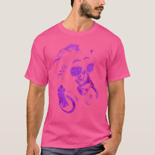 Monkey Chimp With Sungasse And Headphones 1 T-Shirt