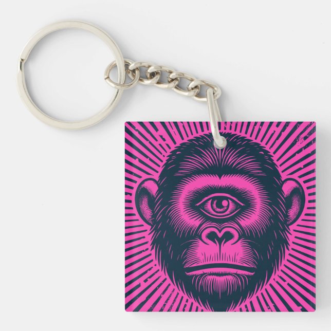 Monkey Cult Schlüsselanhänger (Vorderseite)
