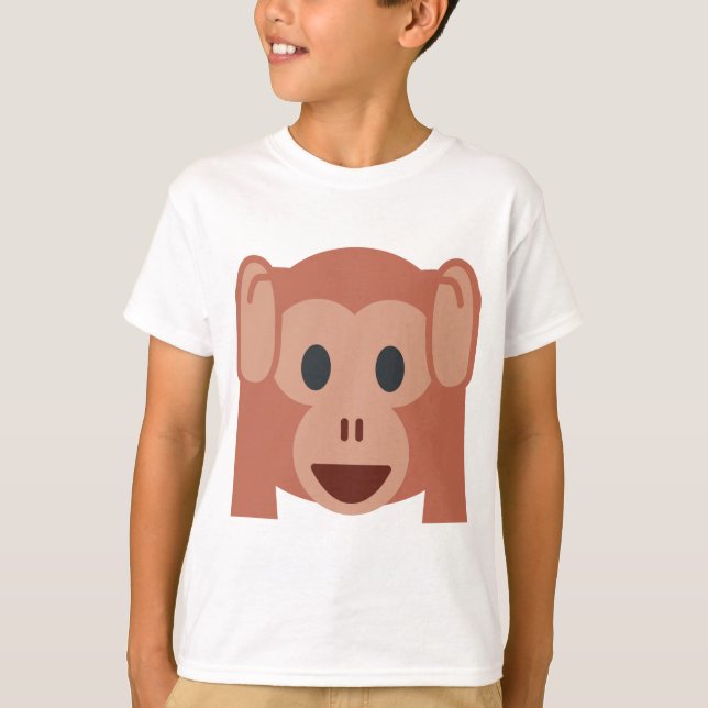 Monkey emoji T-Shirt (Vorderseite)