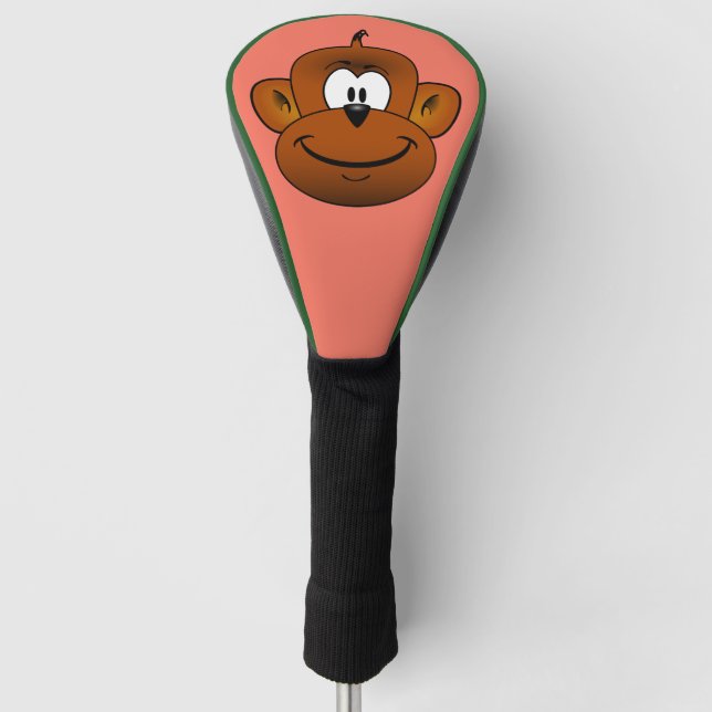 MONKEY FUNNY GOLF TREIBERDECKUNG GOLF HEADCOVER (Vorderseite)