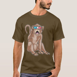 Monkey Glasses T-Shirt