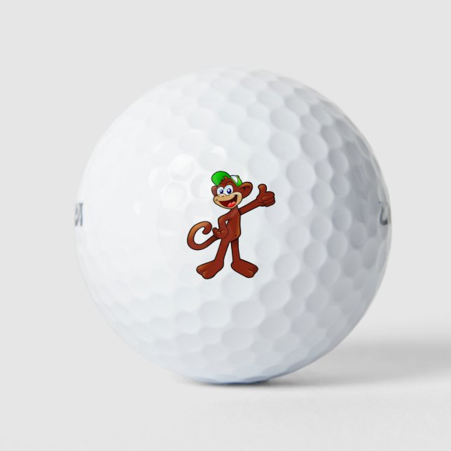 Monkey 🐵 golfball (Vorderseite)