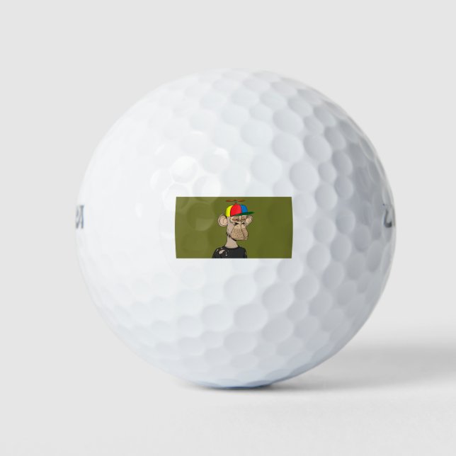 Monkey 🐵 golfball (Vorderseite)