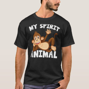 Monkey Gorilla My Spirit Animal Wild Anima T-Shirt