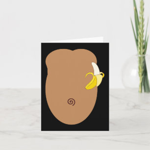 Monkey Halloween-Kostüm Karte