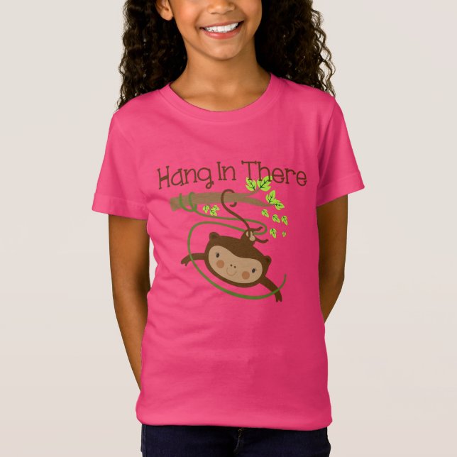Monkey Hang in There T-Shirt (Vorderseite)