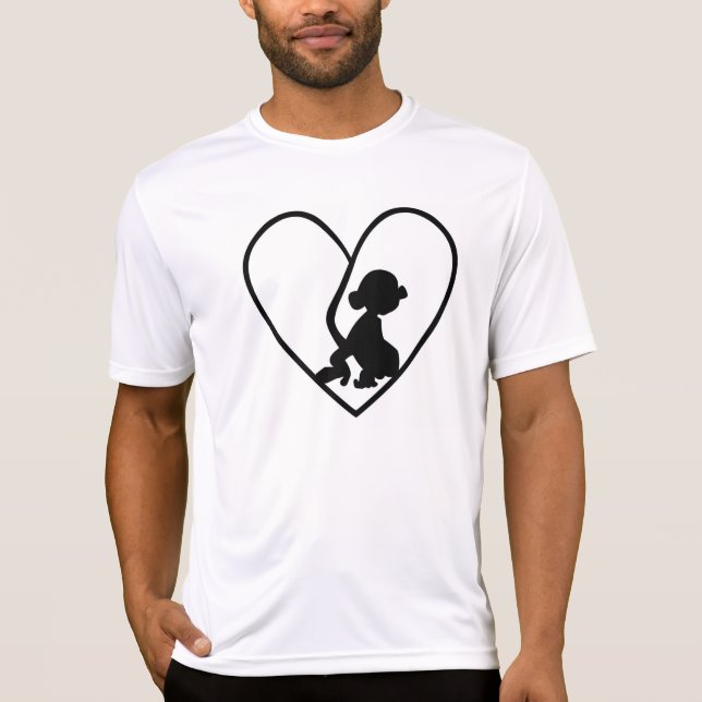 Monkey@Heart Logo T-Shirt (Vorderseite)