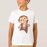 Monkey Hullern Funny Dancing Sport Huller Reifen