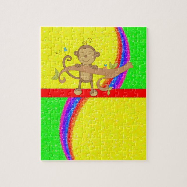 Monkey Jigsaw Puzzle (Vertikal)