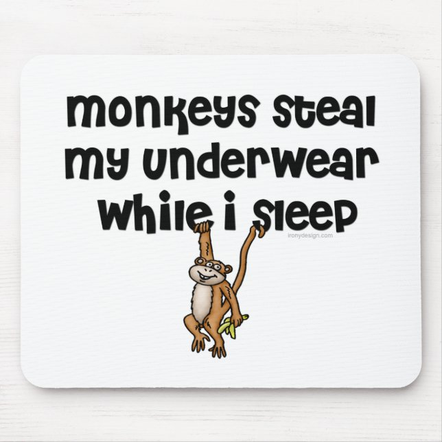 Monkey Joke Mousepads (Vorne)
