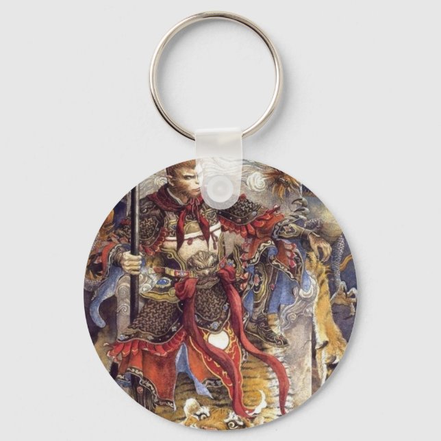 Monkey_King_by_EastMonkey Schlüsselanhänger (Vorderseite)