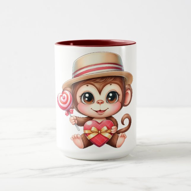 Monkey love tasse (Zentrum)