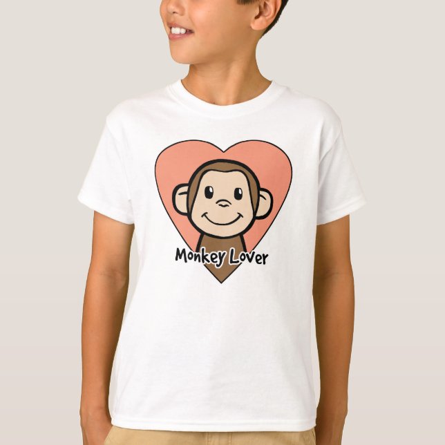 Monkey Lover T-Shirt (Vorderseite)