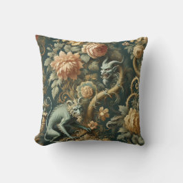 Monkey Minion Mischief - Gotisches Barock Kissen