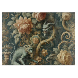 Monkey Minion Mischief - Gotisches Barock Schneidebrett