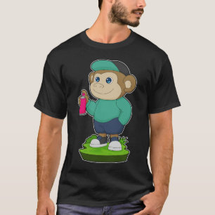 Monkey Painter Spray T-Shirt