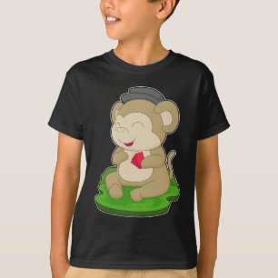 Monkey Poker Poker Karten T-Shirt