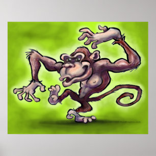 Monkey Poster