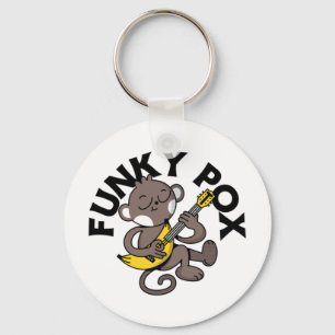 Monkey Pox Funky Pox Schlüsselanhänger