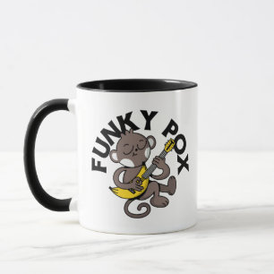 Monkey Pox Funky Pox Tasse