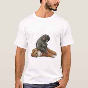 Monkey Punch, Baby Monkey Orang-Utan Umarmen T-Shirt