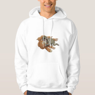 Monkey Punch Grafik, Baby-Affe Orang-Utan Umarmen Hoodie