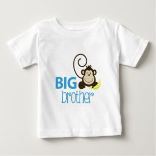 Monkey Säugling T - Shirt BIG BROTHER