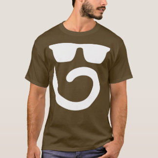 Monkey Schwanz Beard Funny Beard Geschenk T-Shirt