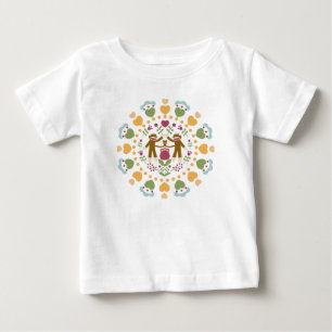Monkey-Socken im Volksgarten Baby T-shirt