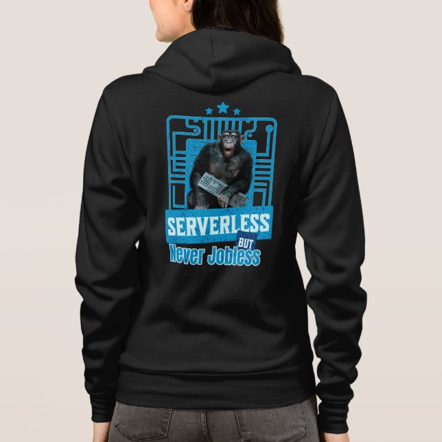 Monkey-Spaß für Entwickler Hoodie (Rückseite)
