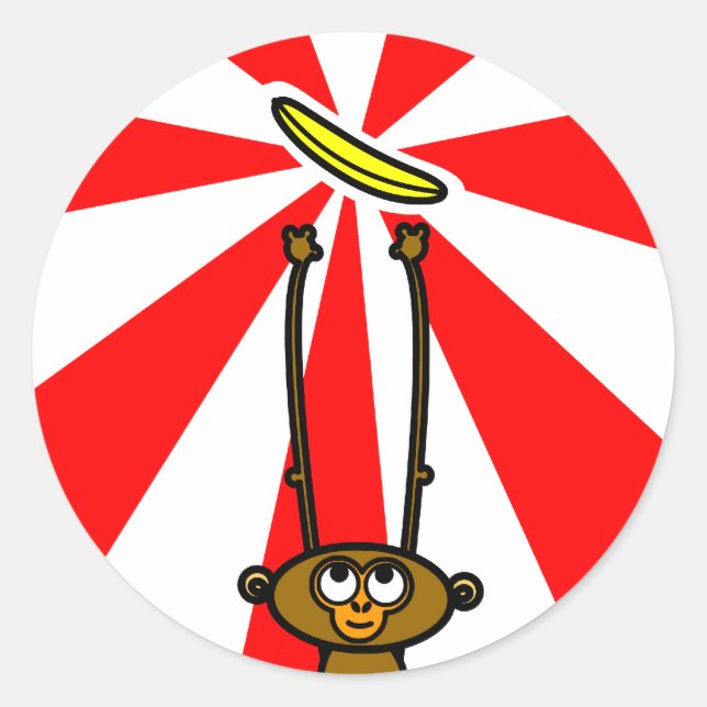 MONKEY Sticker (Vorderseite)