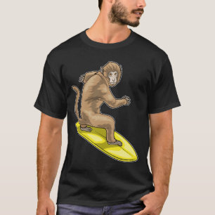 Monkey Surfboard T-Shirt
