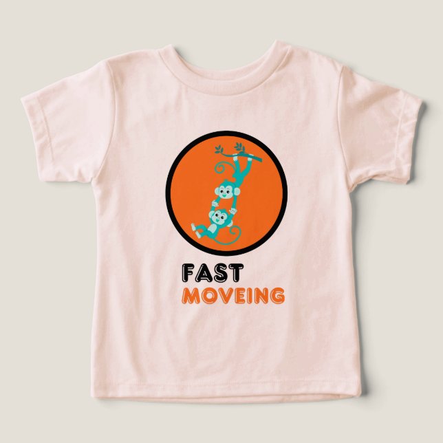 Monkey T-shirt (Design Vorderseite)