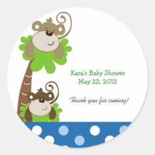 MONKEY TIME (BLAU) Custom Gevor Sticker