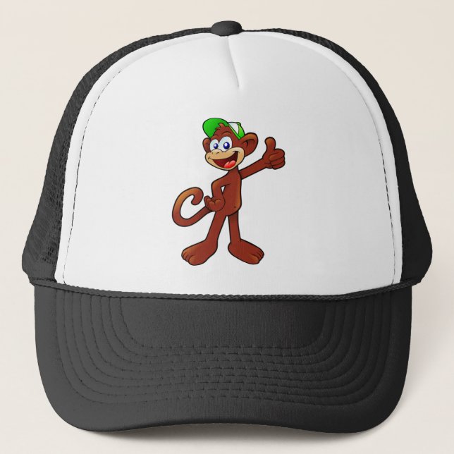 Monkey 🐵 truckerkappe (Vorderseite)