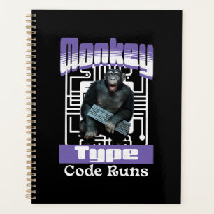 Monkey-Typ, Code läuft lustig Full-Stack-Entwickle Planer