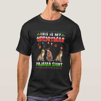 Monkey Xmas Animals Squad Dies ist mein Weihnachts T-Shirt