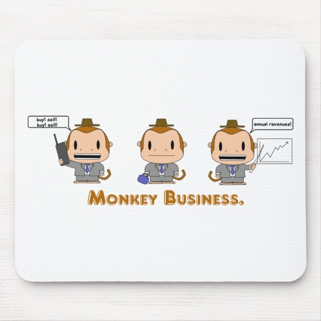 MonkeyBusiness Mousepad (Vorne)