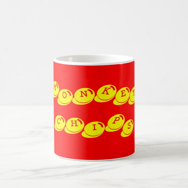 MonkeyChips Kaffeetasse (Mittel)