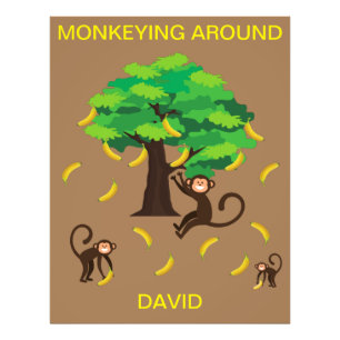 "Monkeying Around" Fotodruck
