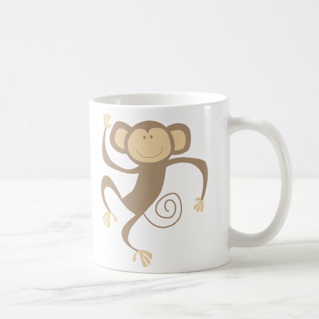 Monkeying herum Tasse (Rechts)