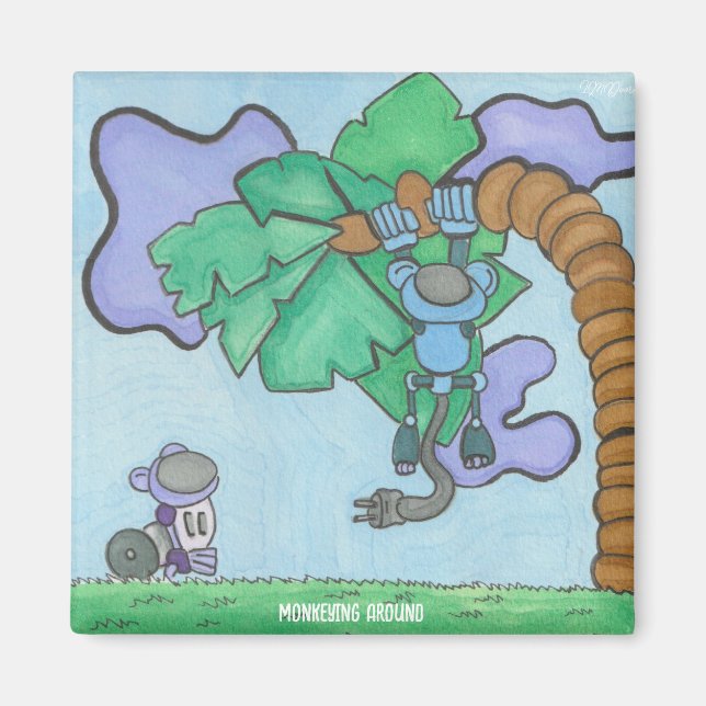 Monkeying Magnet (Vorne)